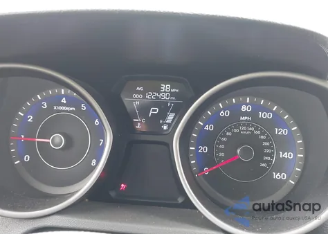 2013 Hyundai Elantra Limited from USA, damaged, VIN KMHDH4AE9DU627379